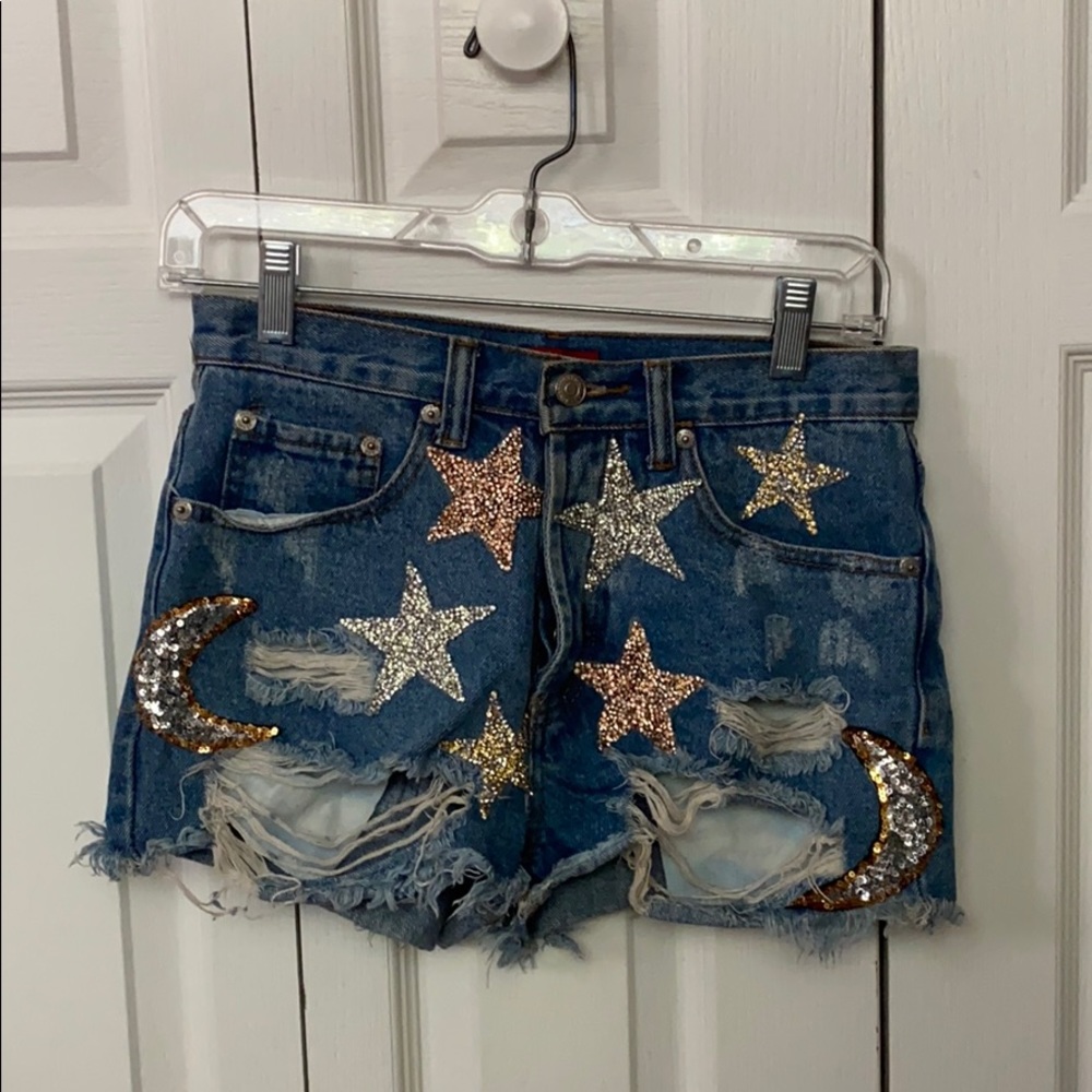 Signature 8 Jean shorts